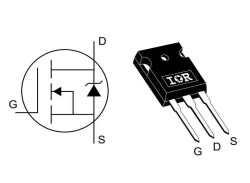 IRFP254 250V 23A Mosfet TO247 IRFP Mosfet Motorobit Motorobit