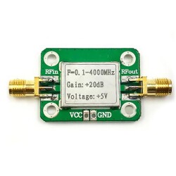 0.1-4000MHz 20dB Gain RF Broadband Amplifier Module - 2