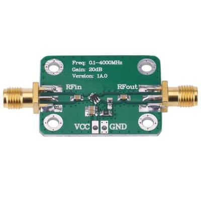 0.1-4000MHz 20dB Gain RF Geniş Bant Amplifikatör Modülü - 2