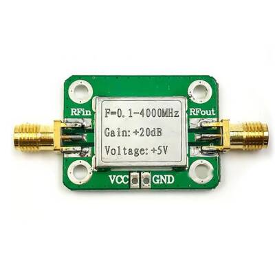 0.1-4000MHz 20dB Gain RF Geniş Bant Amplifikatör Modülü - 2