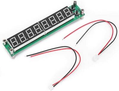 0.1-60MHz 20MHz~2.4GHz RF Signal Frequency Counter Simometer - Red - 1