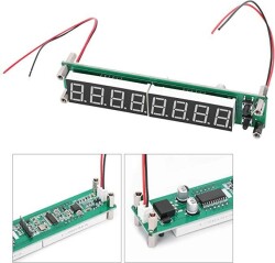 0.1-60MHz 20MHz~2.4GHz RF Signal Frequency Counter Simometer - Red - 2