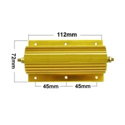 0.10R 300W RX24 Aluminum Resistor - 2