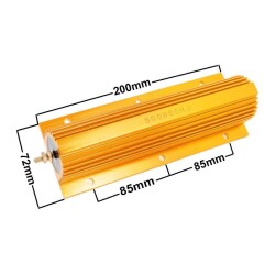 0.10R 500W RX24 Aluminum Resistor - 2