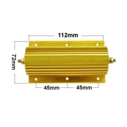 0.20R 300W RX24 Alüminyum Direnç - 2