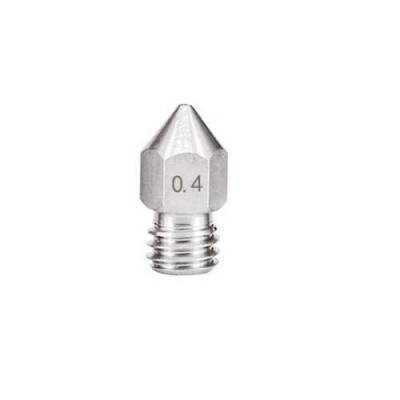 0.4mm Steel Nozzle MK8 - Ender 3 Compatible - 1