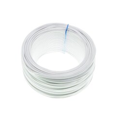 100 Meters Single Core Assembly Cable - White 