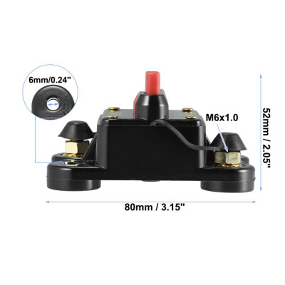 100A Car Amplifier Fuse Box - Circuit Breaker - 4