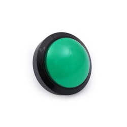 100mm 12V Illuminated Game Machine Button - Green 