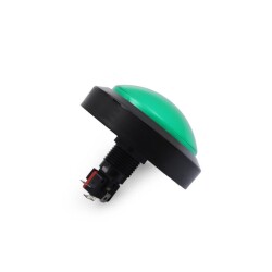 100mm 12V Illuminated Game Machine Button - Green - 2