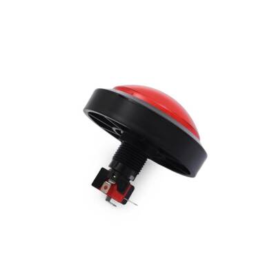 100mm 12V Illuminated Game Machine Button - Red - 2