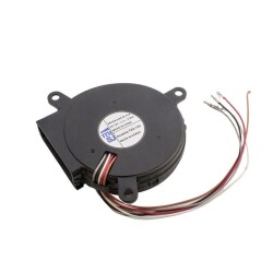 105X105X30mm 12V 0.5A 5 Kablolu Filtreli Salyangoz Fan - 1