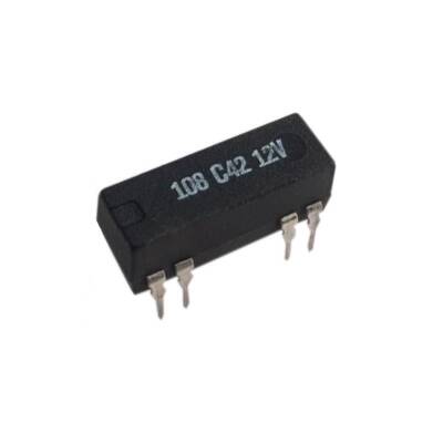 108 C42 12V Reed Relay Single Contact C/O 12VDC 0.25A - 1