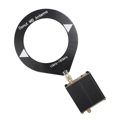 10kHz-180MHz Low Impedance Amplifier - Donut WB Antenna Internal - 1