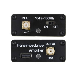 10kHz-180MHz Low Impedance Amplifier - Donut WB Antenna Internal - 4