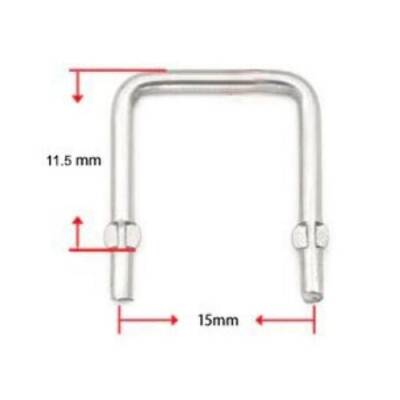 10mR Constantan Shunt Resistor 1.5x15x11.5mm - 1