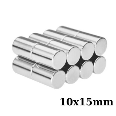 10x15mm Neodyum Güçlü Mıknatıs - Neodim Magnet - 1