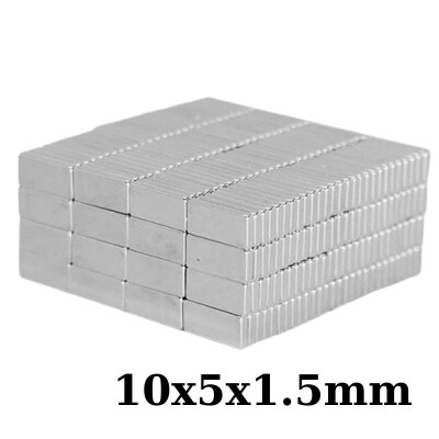 10x5x1.5mm Neodyum Güçlü Mıknatıs - Neodim Magnet - 1