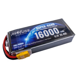 11,1V 3S 16000mAh 40C Lipo Batarya 