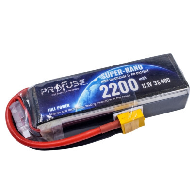 11.1V 3S 2200mAh 40C Lipo Battery - 1