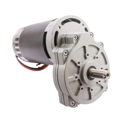 112ZY24-450 24V 500W 140RPM Geared DC Motor - 1