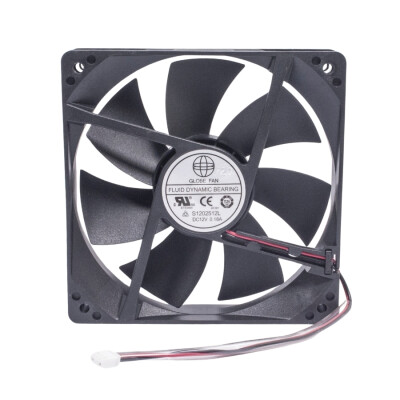 120x120x25mm 12V 0.18A Fan 2 Wire - 1