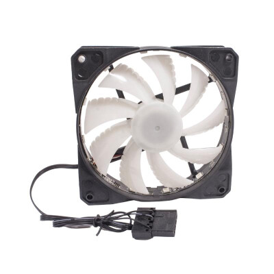 120x120x25mm 12V 0.45A Computer Case Fan with RGB Light - 2