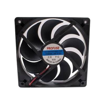 120x120x25mm 24V 0.25A Fan 2 Kablolu - 1