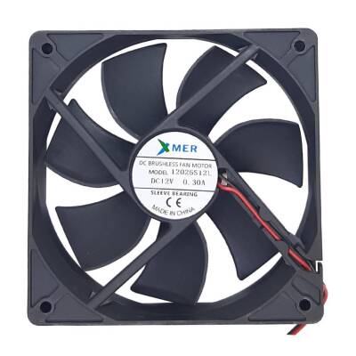 120X120X38mm 220V 0.14A 2P XMER Metal Fan - 1