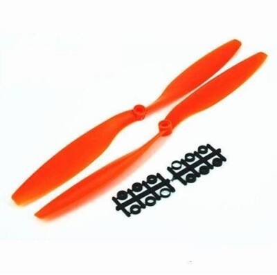 1245 Drone Propeller Set CW/CCW - Orange - 1