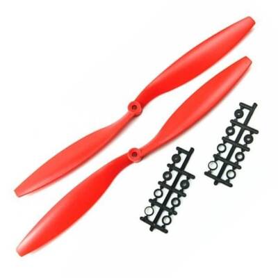 1245 Drone Propeller Set CW/CCW - Red - 1