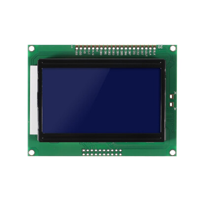 128x64 Graphic LCD Blue - 1