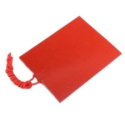 12v 12W Silicone Rubber Heating Panel - 100x120mm - 1