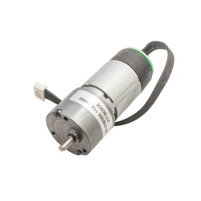 12V 20Rpm 33mm Dc Motor with Gearbox and Encoder 33B395 - 1