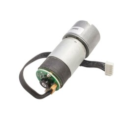 12V 20Rpm 33mm Dc Motor with Gearbox and Encoder 33B395 - 2