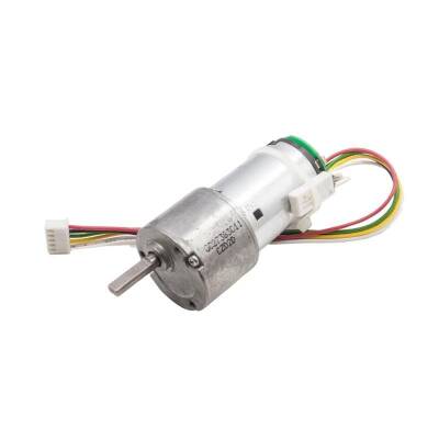 12V 20Rpm 33mm Redüktörlü ve Encoderli Dc Motor - 1