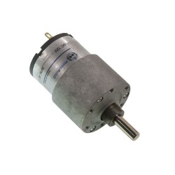 12V 40Rpm 37mm Eccentric Dc Motor with Gearbox - 2