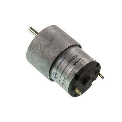 12V 40Rpm 37mm Redüktörlü Eksantrik Dc Motor - 1