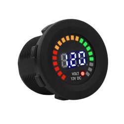 12V Vehicle Battery Capacity Indicator 5-36V Voltmeter 