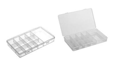 13 Compartment Covered Organizer Box - 2