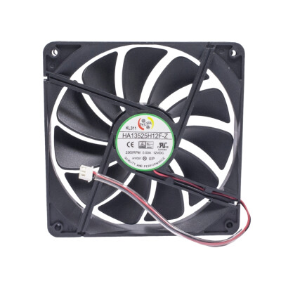 135x135x25mm 12V 0.5A Fan 2 Wire - 1