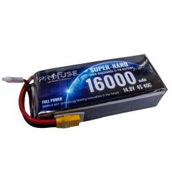 14,8V 4S 16000mAh 40C Lipo Batarya - 1