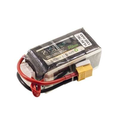 14.8V Lipo Battery 1300mAh 75C - 4s Lipo Battery - 1