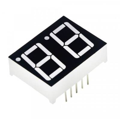 14mm 2x 7 Segment Display - Anode - 1