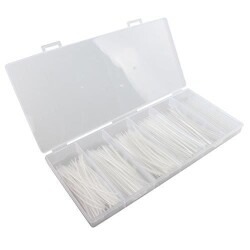 150pcs Transparent Heat Shrink Tubing Set 