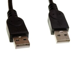 1.5m Both Ends USB 2.0 Male to Male Cable - 2