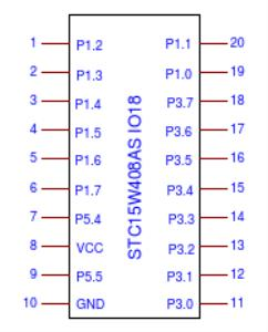 15W408AS SOIC-20 Smd Mosfet Driver IC - 2