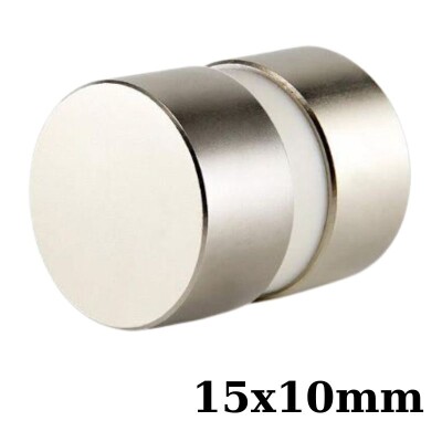 15x10mm Neodyum Güçlü Mıknatıs - Neodim Magnet - 1