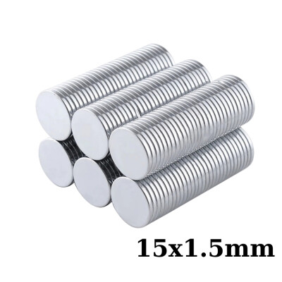 15x1.5mm Neodyum Güçlü Mıknatıs - Neodim Magnet - 1