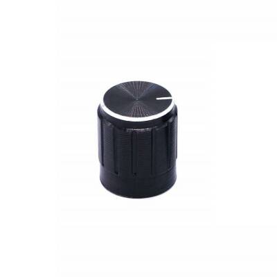 15x17 Aluminum Potentiometer Head - Black - 1